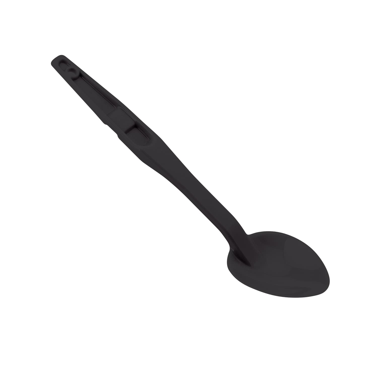 SOLID HIGH HEAT SPOON 33CM BLACK