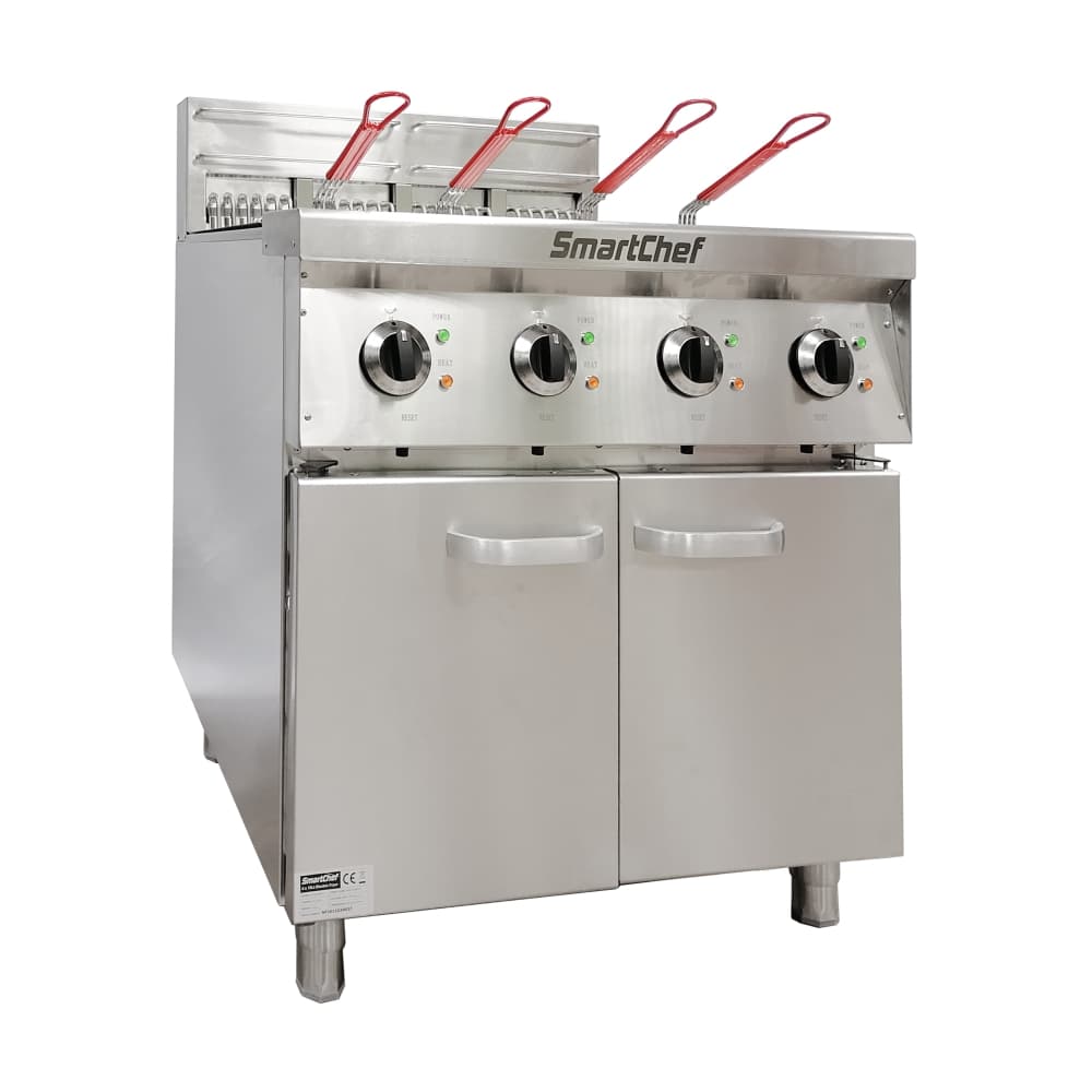 High speed fryer 4 x 15Lt bins