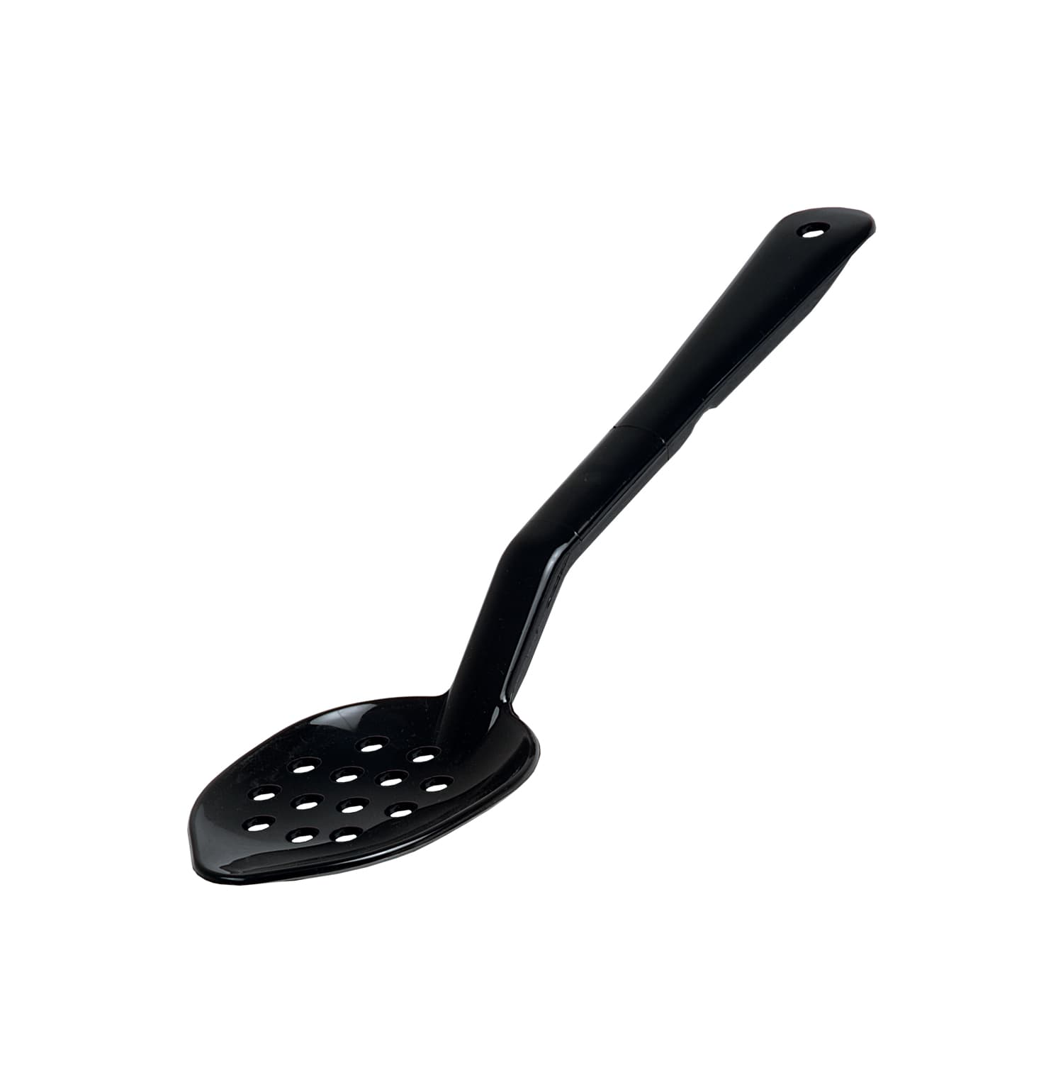 SERVING SPOON PERFORATED - 330MM (BLACK)