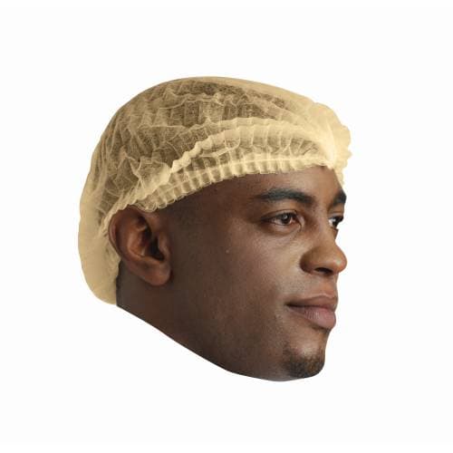 Disposable Mop Caps - Yellow - Pack of 100