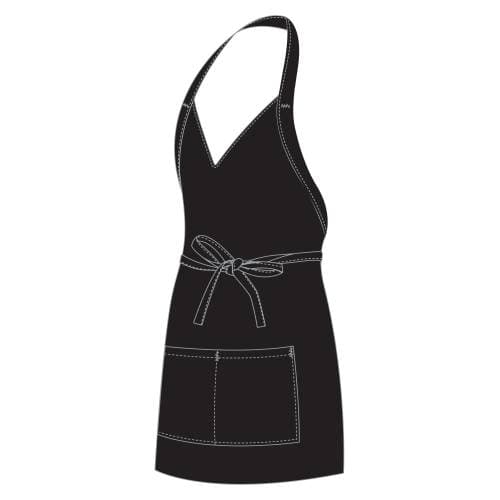 Chefs Uniform - Tuxedo Apron - Black