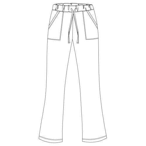 CHEFS UNIFORM LADIES BAGGIES - LARGE