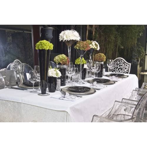 CHEFEQUIP TABLE CLOTH 2300MM (WHITE) ROUND