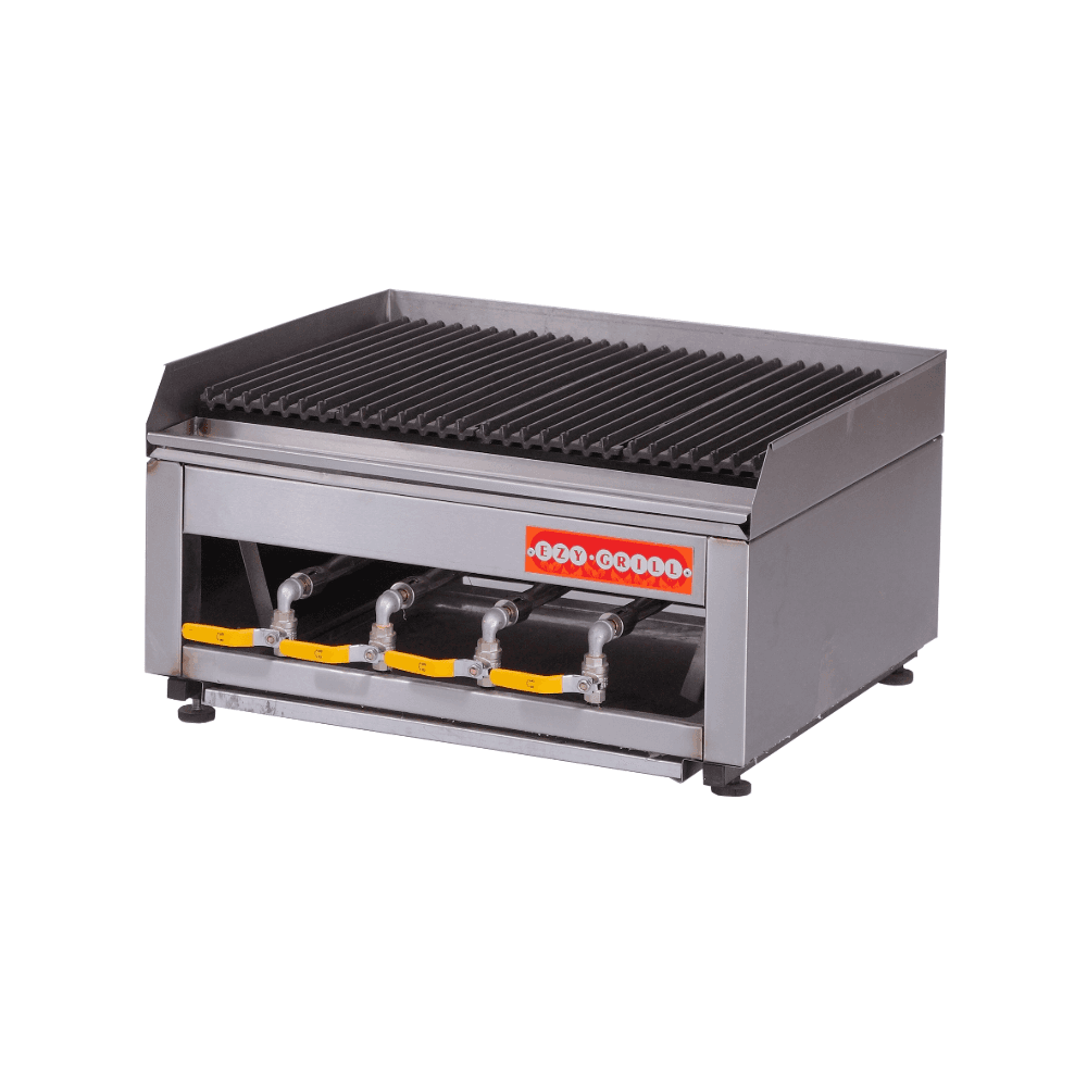 4 Burner table model griller - 630 x 560 x 300 mm