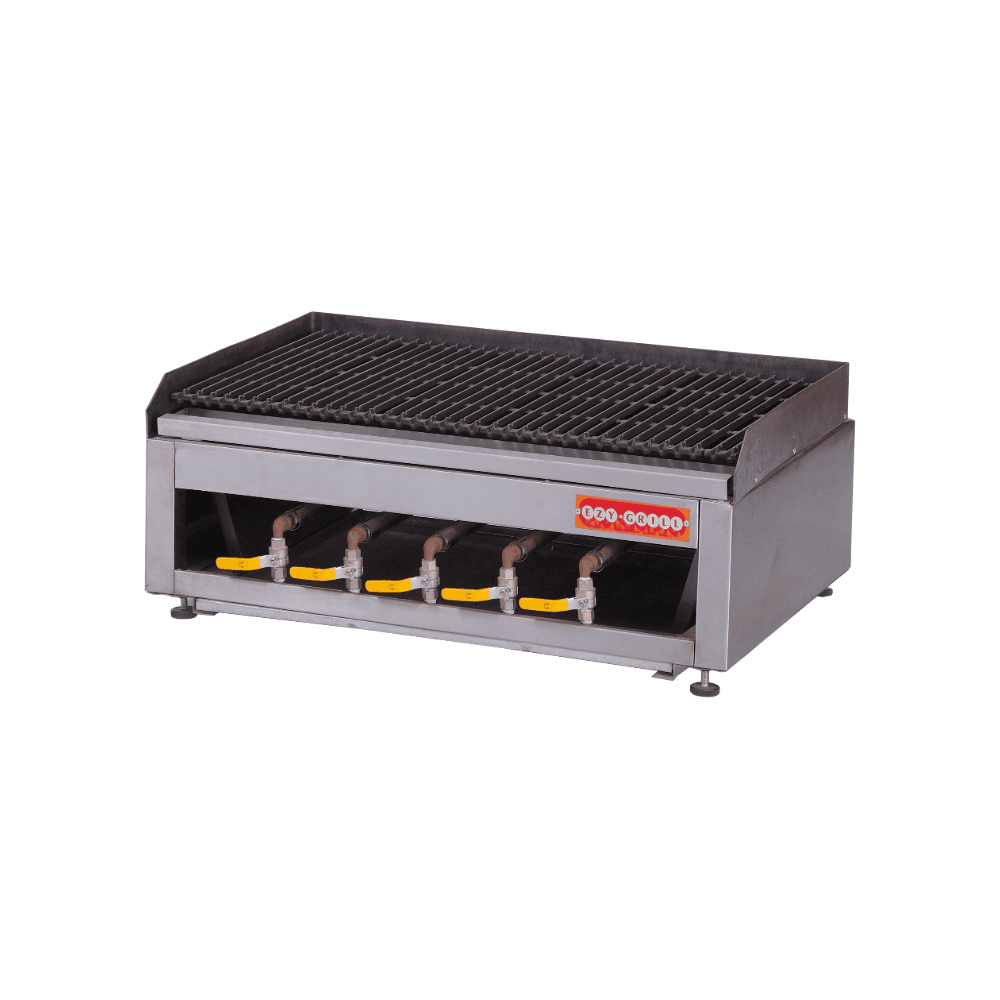 5 Burner table model griller - 740 x 560 x 300 mm