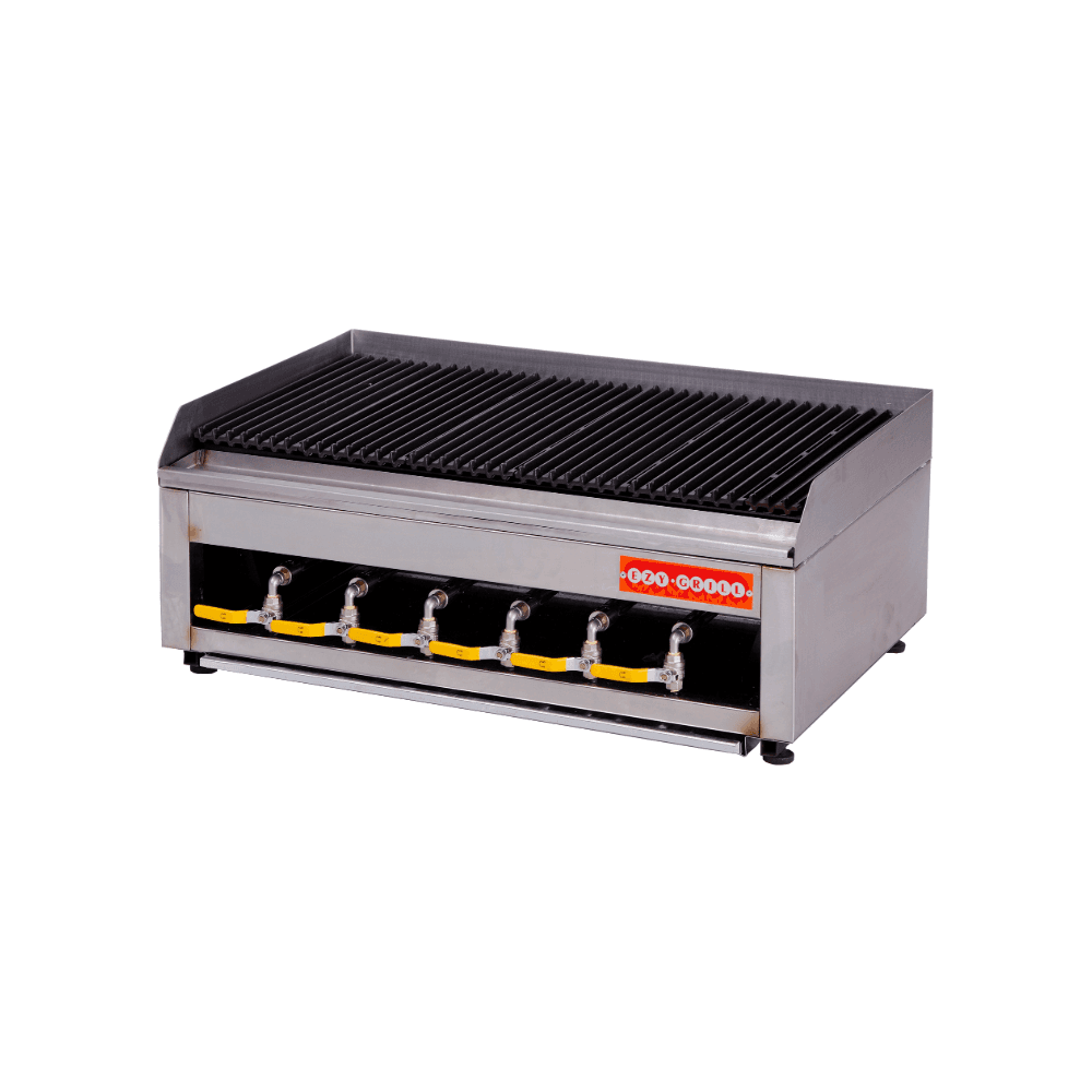 6 Burner table model griller - 850 x 560 x 300 mm