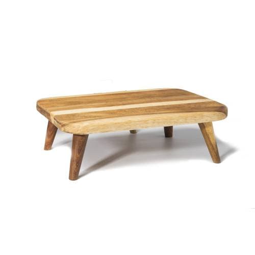 Wood Display Stand (Rect) - Large (W/Legs)
