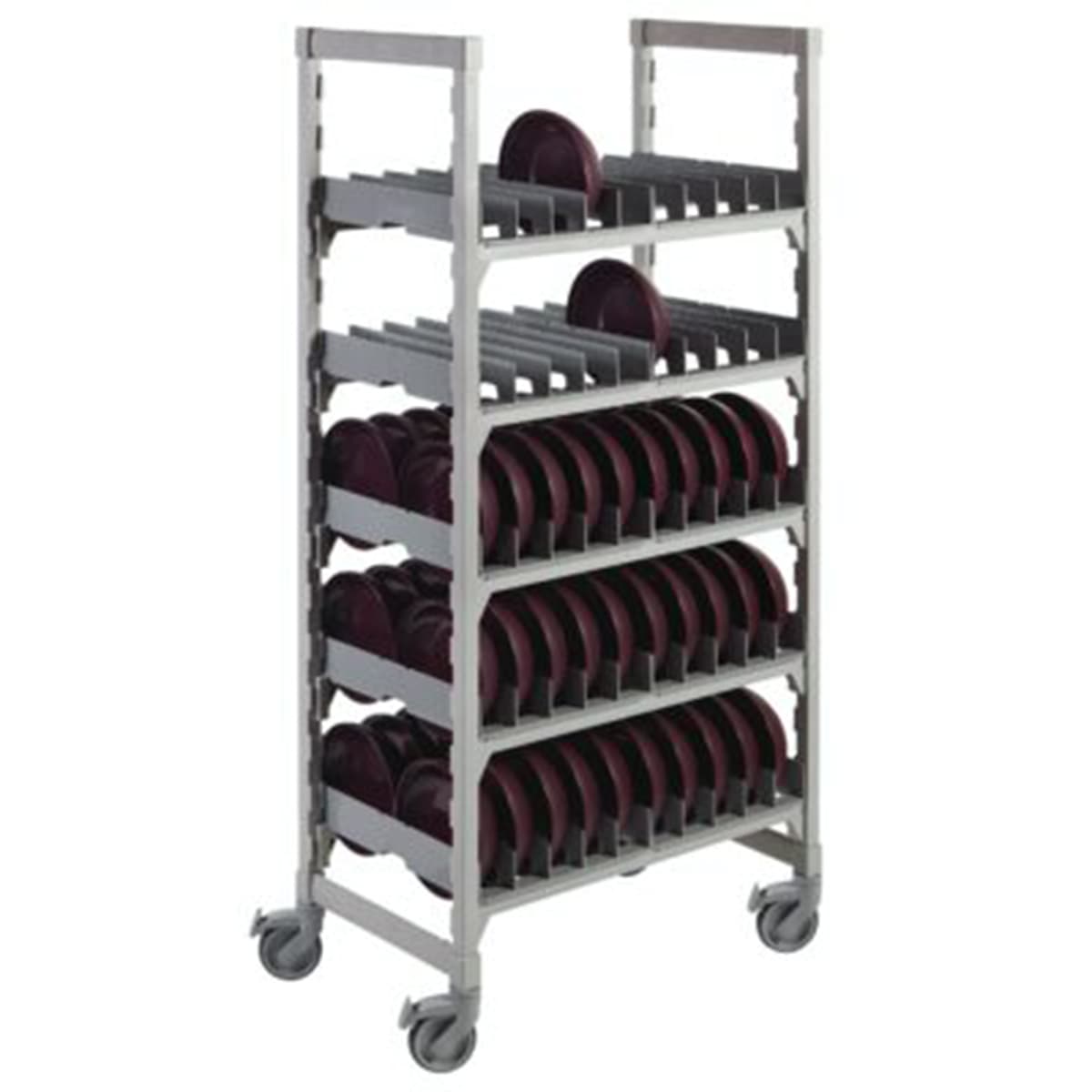 Mobile Drying Rack for Insulated Dome Covers - 100 Dome Capacity