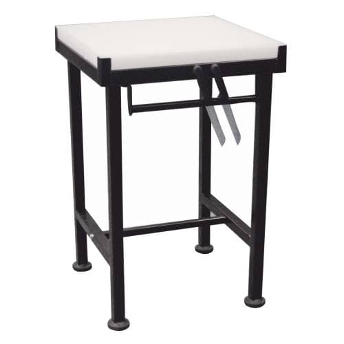 BUTCHER BLOCK STAND FOR PVC