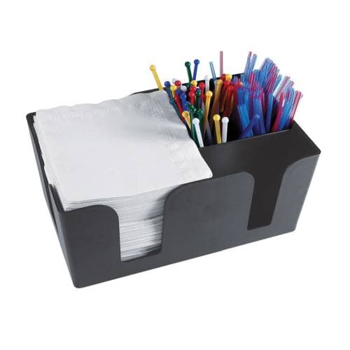 Bar Caddy - Condiment Holder (Black)