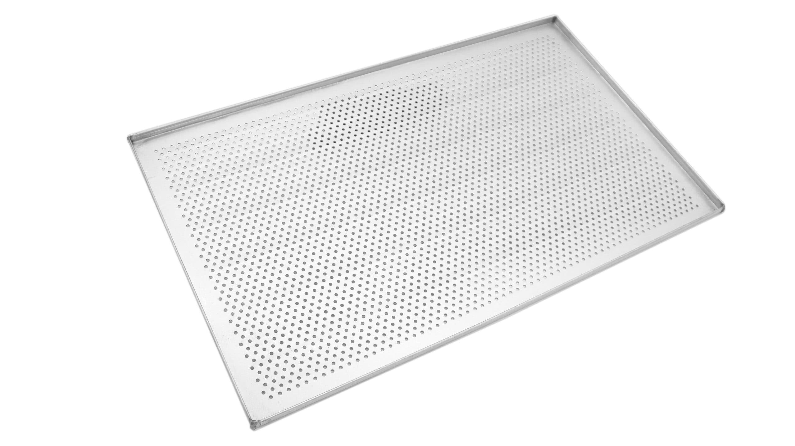BAKING TRAY ALUSTEEL PERFORATED - 535MM X 325MM X 10MM