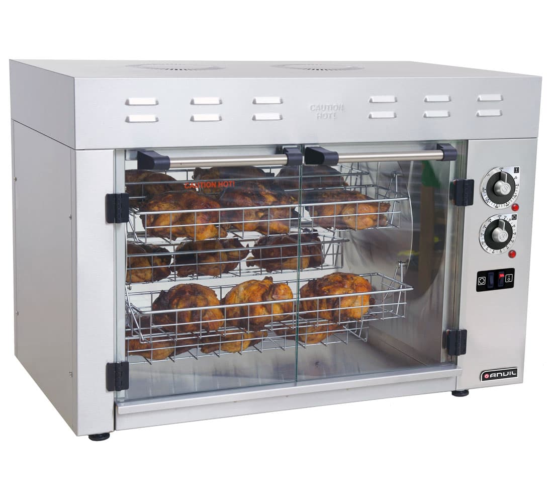 CHICKEN GRILLER ANVIL - 16 BIRD - ELECTRIC