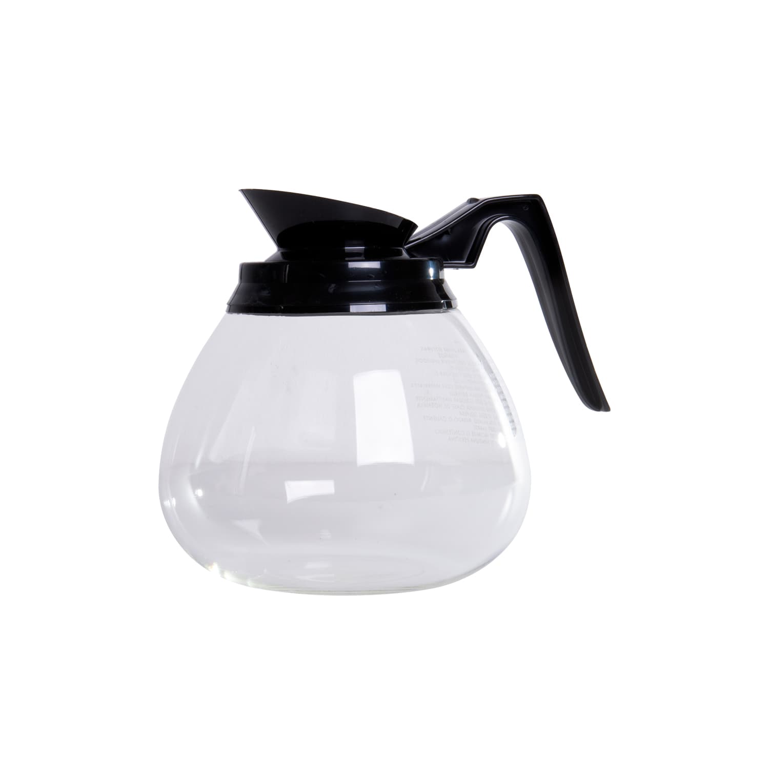 Coffee Machine Jug Glass - No Lid - 1.8L