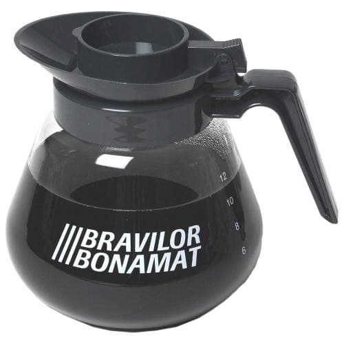 COFFEE MACHINE JUG GLASS - WITH LID - 1.7LT