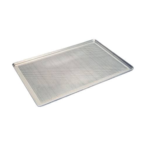 BAKING TRAY ALUSTEEL PERFORATED - 435 X 315 X 10MM