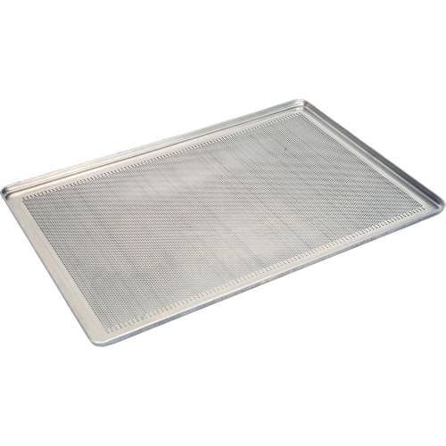 BAKING TRAY ALUSTEEL PERFORATED - 600 X 400 X 10MM