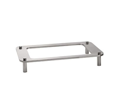 DOMINO DISH STAND GN1/1 RECTANGULAR S/STEEL 615 X 350 X 101MM