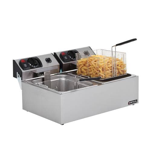 DEEP FRYER ANVIL - DOUBLE PAN (ELEC)