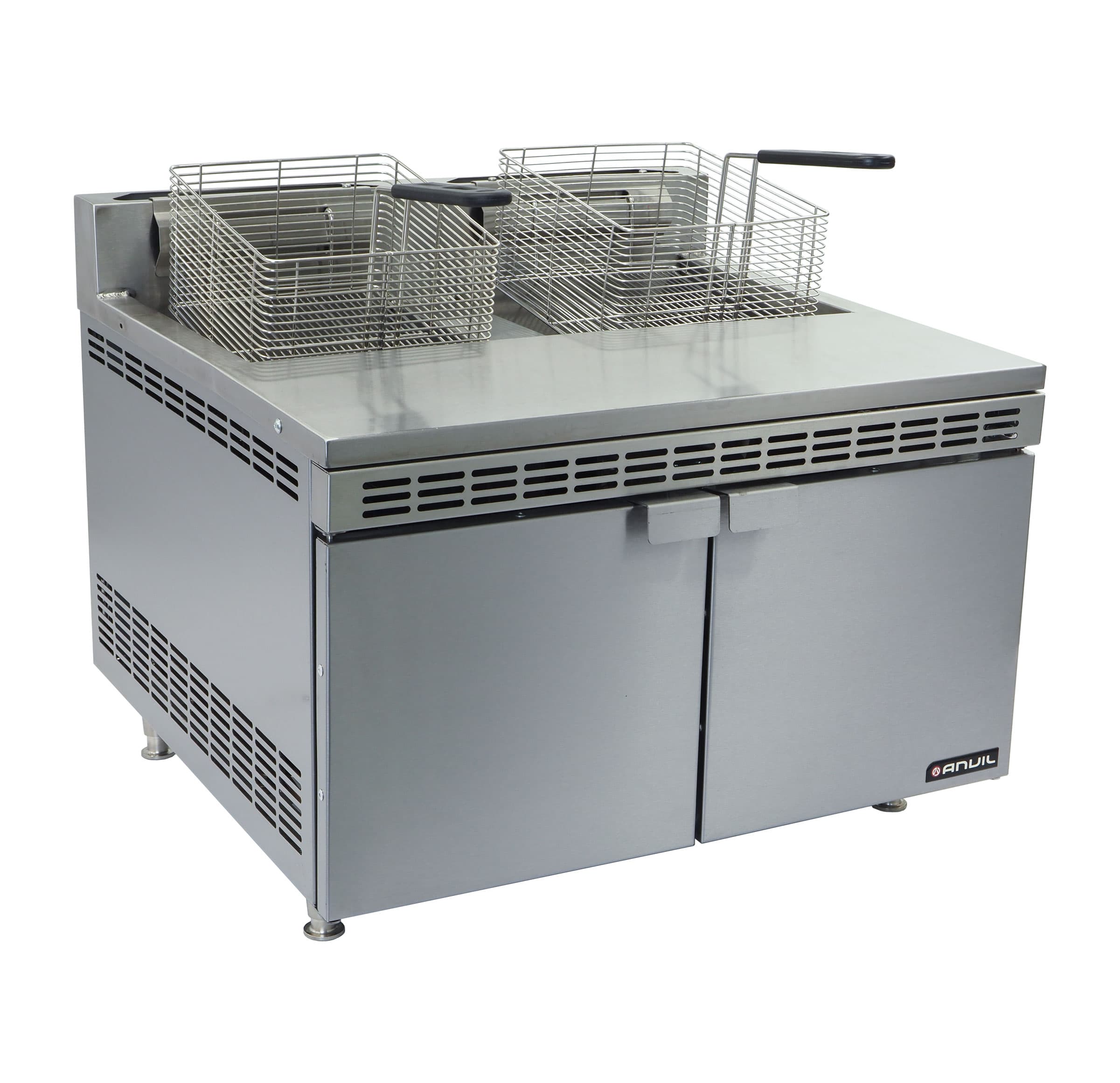 DEEP FRYER ANVIL - DOUBLE PAN - GAS