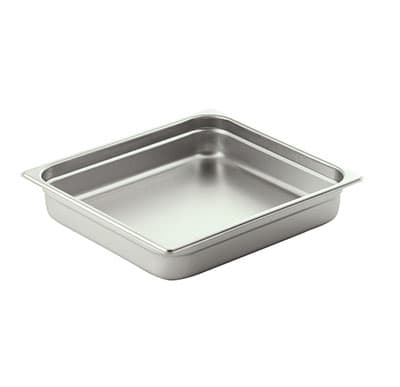 Food Pan Insert S/Steel GN2/3 335 x 325 x 65mm 5.5L