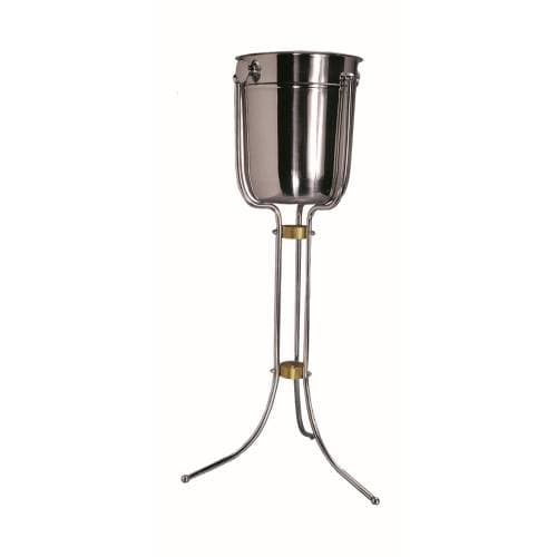 ICE BUCKET STAND - CHROME PLATED - FLOOR STANDING 715MM