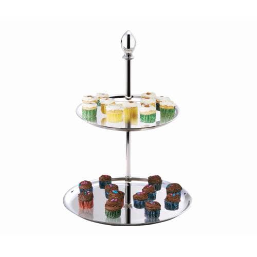 INFINITI CAKE STAND 2-TIER – 211MM (H) (DIAMETER: 125MM / 158MM)