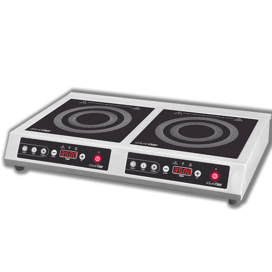 INDUCTION HOB STAND- S/STEEL (SQUARE) - ELECTRO CHEF