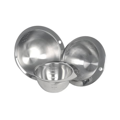 MEASURING BOWL STAINLESS STEEL ROUND NOTCHED 1200ML