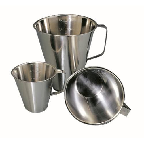 MEASURING JUG S/STEEL-2LT