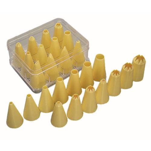 NOZZLE SET ASSORTED-PLASTIC 12 PIECE