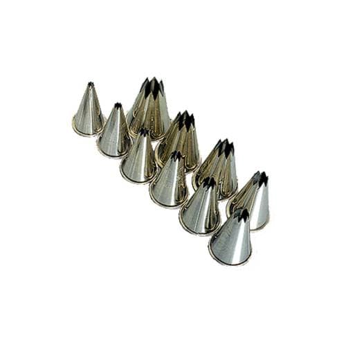 NOZZLE SET METAL - STAR 10 PIECE