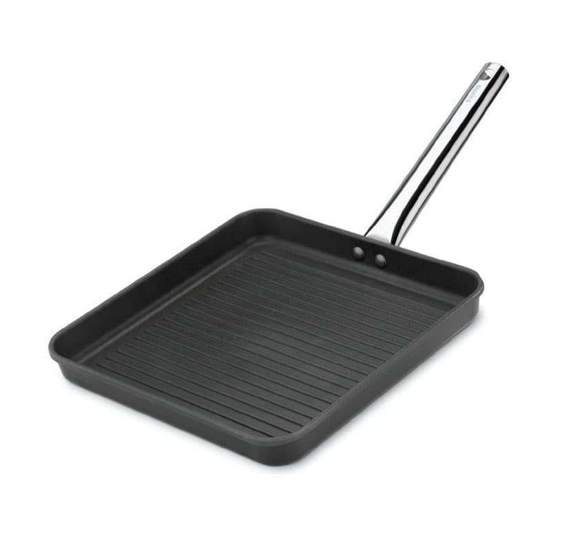 GRILL PAN 'BLACK SERIES' CAST ALUM - INDUC - 280 X 280MM