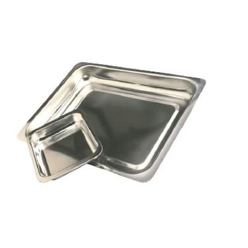 STEAK & KIDNEY DISH S/STEEL-SK4 - 410 X 280 X 75 MM(DEEP)