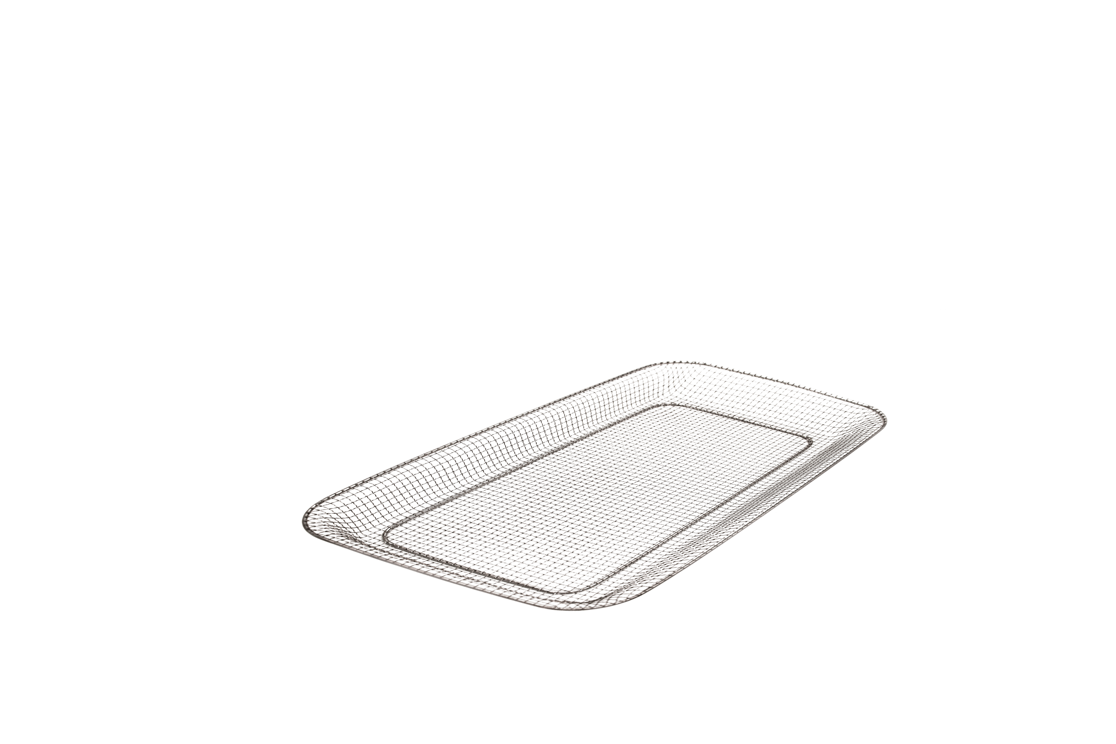 GN Fry Basket - Stainless Steel - 530mm x 330mm x 40mm