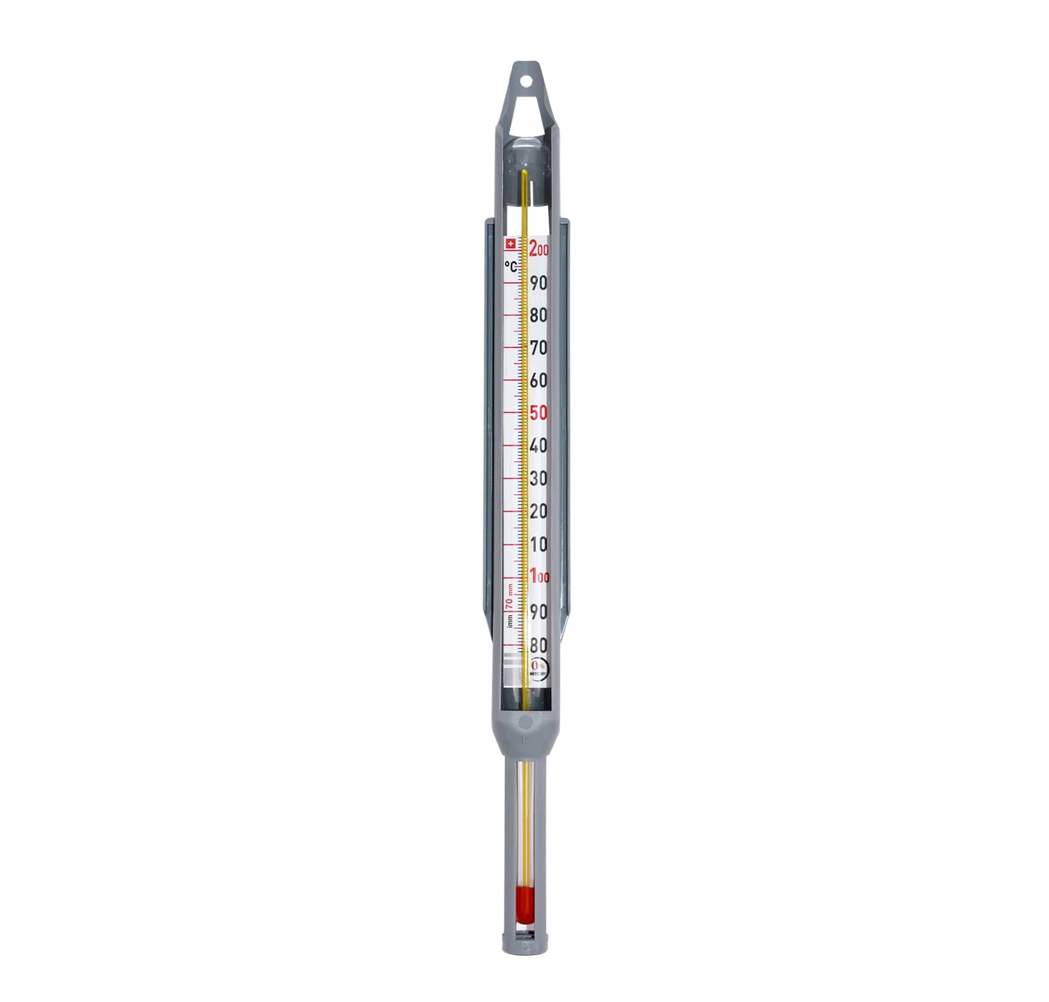 Thermometer Candy - Plastic Sleeve Without Mercury Internal Scale Glass Thermometer