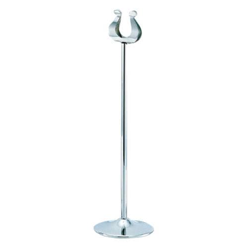 TABLE NUMBER STAND - S/STEEL - 300MM