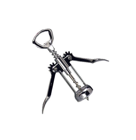 Wing Type Wine Opener - (Chrome)