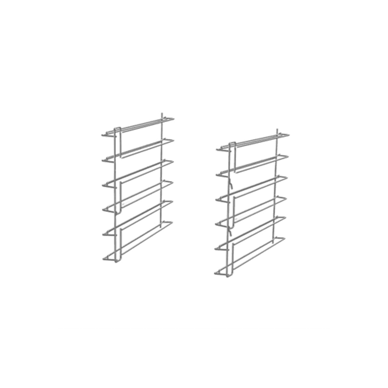 SMEG Trays and Grids 600 x 400mm Support Kit(6 Trays) - RGN11-6