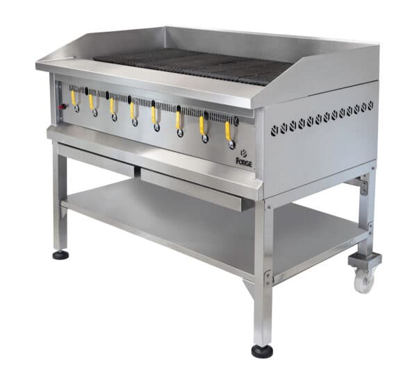 HEAVY DUTY - GRILLER - FLOOR STANDING - GAS - RADIANT