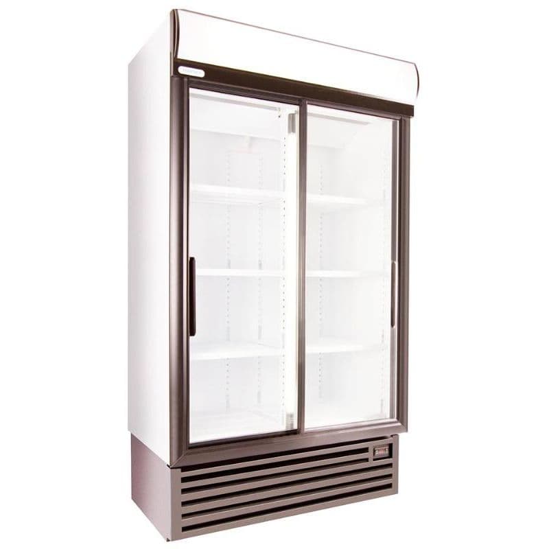 Staycold Double Sliding Door Hydrocarbon Cooler - SD1140-HC