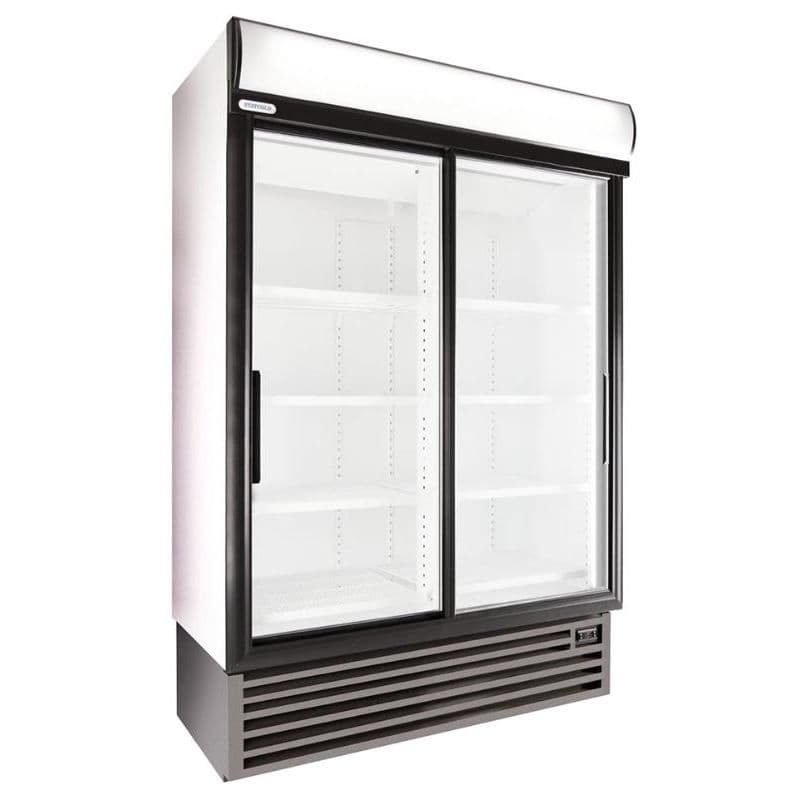 Staycold Double Sliding Door Hydrocarbon Cooler - SD1360-HC