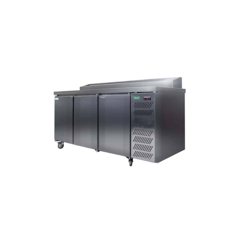 Staycold Solid Door Underbar with Pizza Top - SHDU1800-PHC