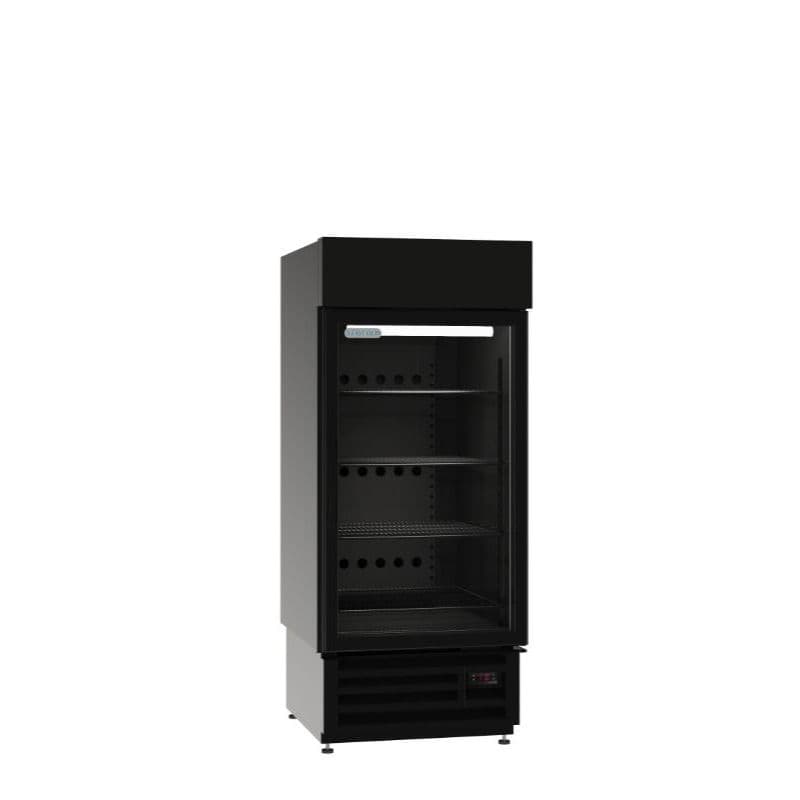 Staycold Carbon Edition Single Hinged Half Door Freezer - HD580F-CE
