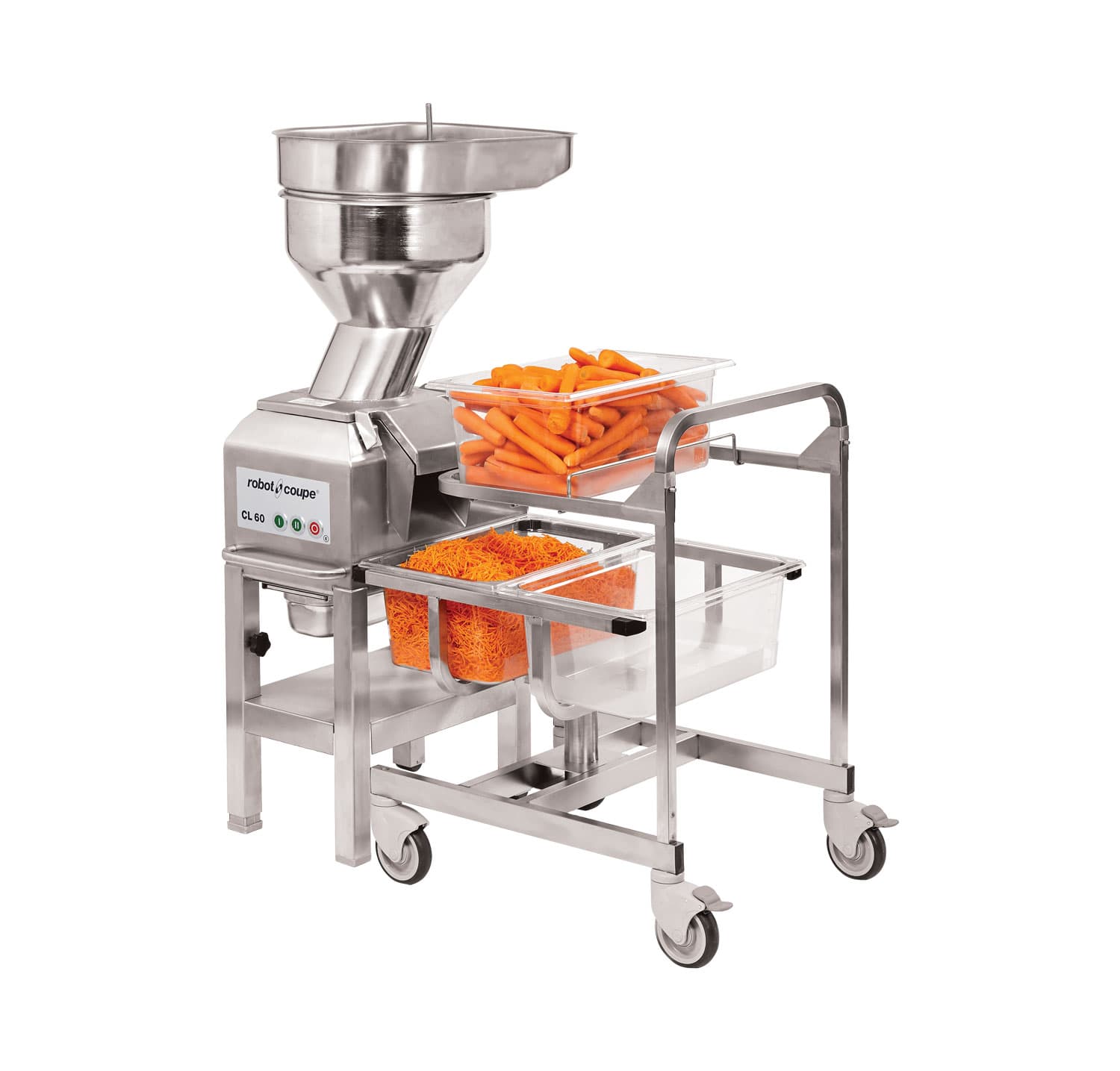 VEG PREP MACHINE - CL60 WITH AUTOMATIC FEED HEAD (3000 SERVINGS)