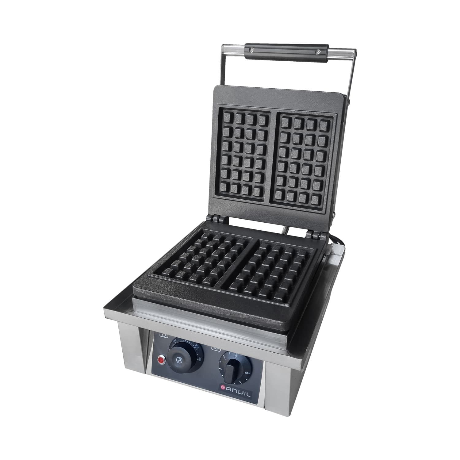 WAFFLE BAKER ANVIL - 1 PLATE - BELGIAN SQUARE 2 DIVISION