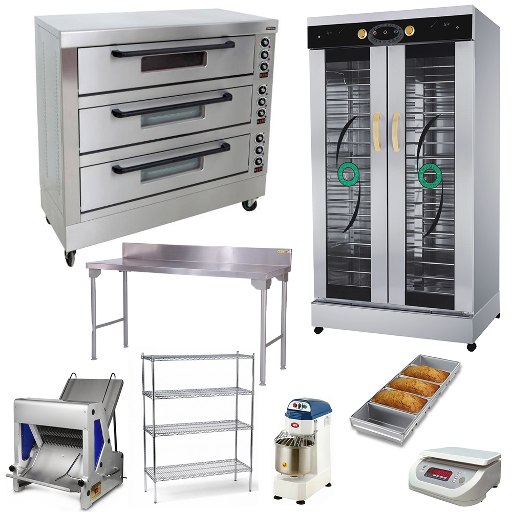 Bakery Large – 1200 Breads per day in Bakery Equipment at Excell Catering Equipment